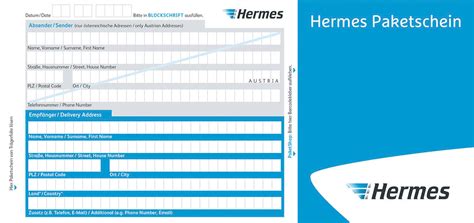 hermes paketscheine drucken